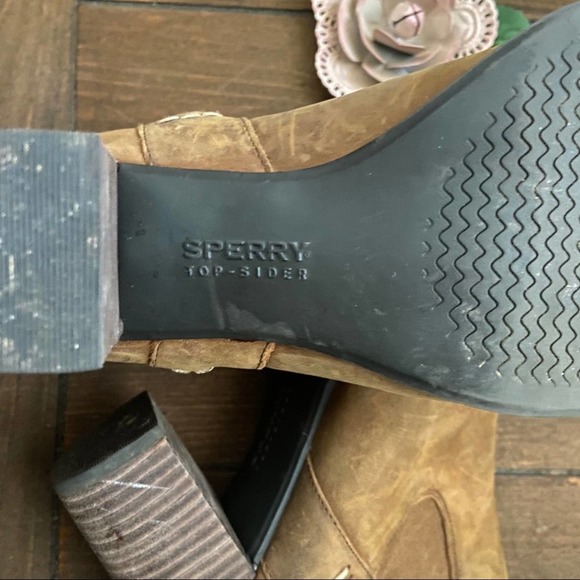 Sperry Dasher Leah suede ankle booties size 9 - Picture 5 of 7